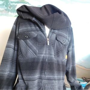 Thirty Two Large. Fleece zipper hoody/jacket